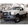 Image 2 : F3 --  2005 FORD F250 SUPER DUTY TURBO DIESEL EXT CAB 4X4, White, 448870 KM's