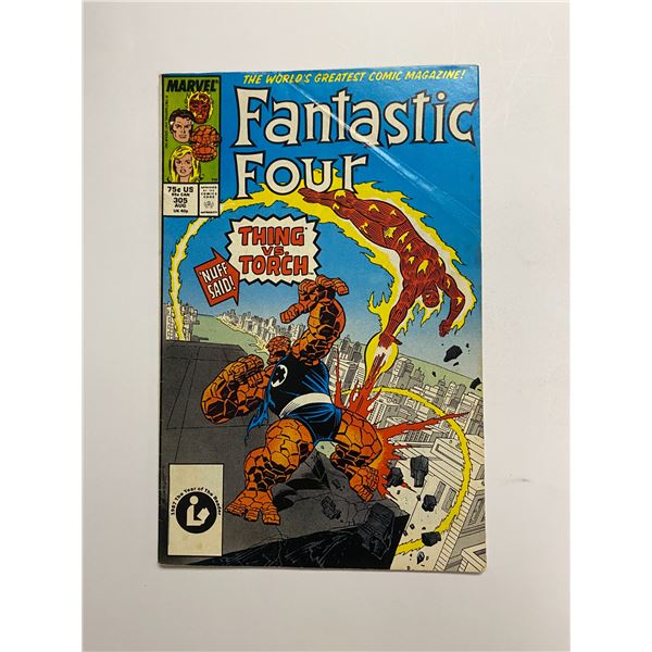 Marvel Fantastic Four 305 Comic Book