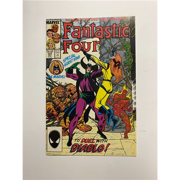 Marvel Fantastic Four 307 Comic Book