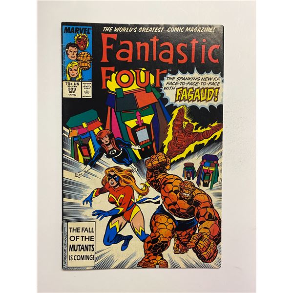 Marvel Fantastic Four 309 Comic Book