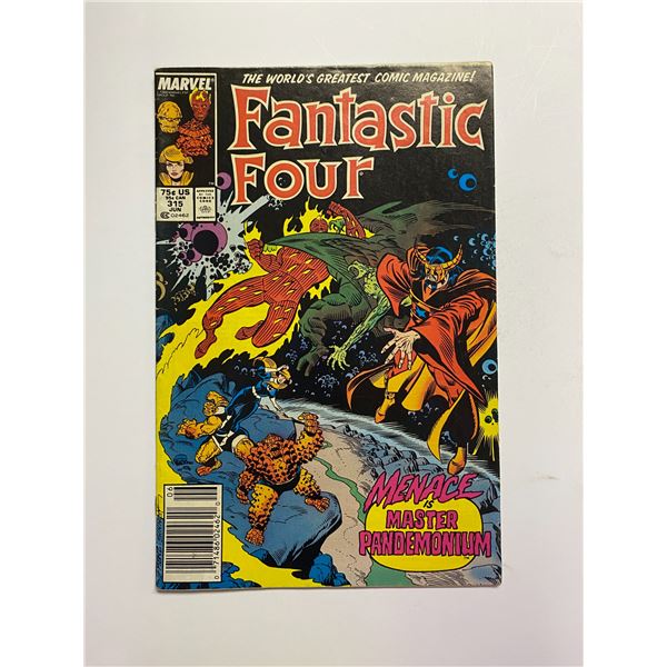 Marvel Fantastic Four 315 Comic Book