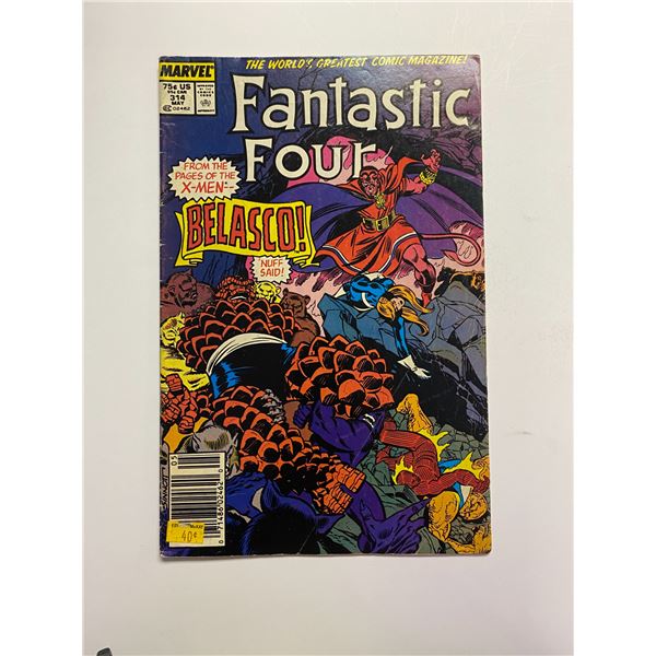 Marvel Fantastic Four 314 Comic Book