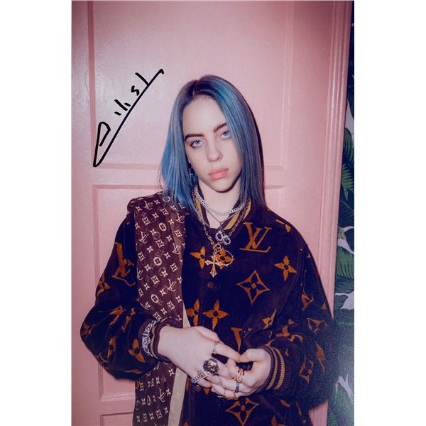 Autograph Signed Billie Eilish Photo