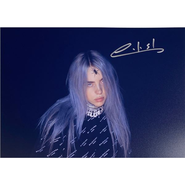 Autograph Signed Billie Eilish Photo