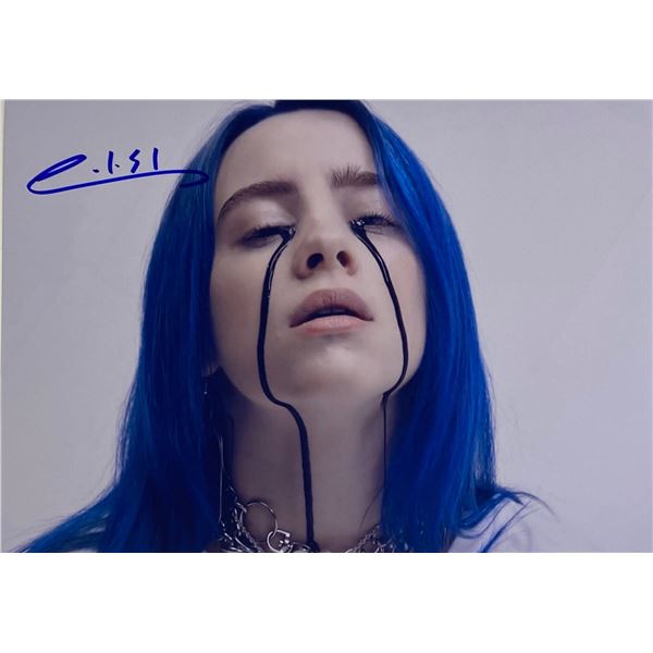 Autograph Signed Billie Eilish Photo