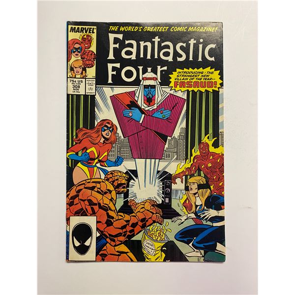 Marvel Fantastic Four 308 Comic Book