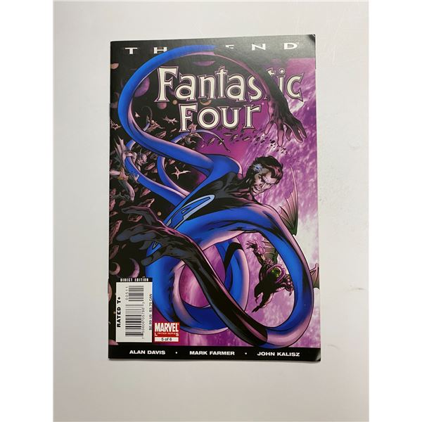 Marvel Fantastic Four 5 End Comic Book