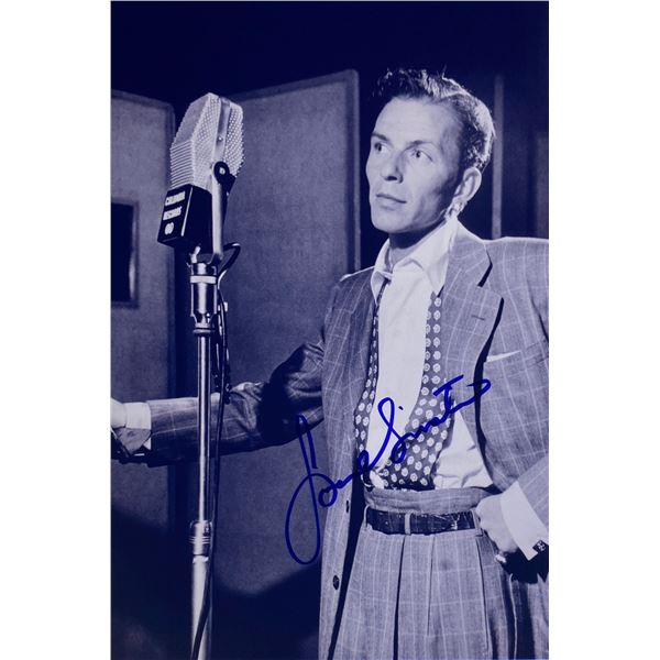 Autograph Signed Frank Sinatra Photo