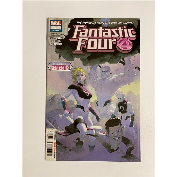 Marvel Fantastic Four 4 Comic Book