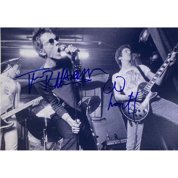 Autograph Signed Sex Pistols Photo