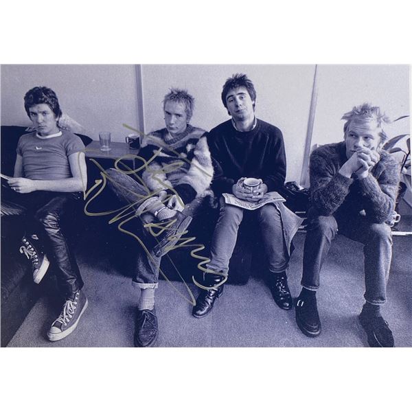 Autograph Signed Sex Pistols Photo