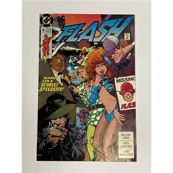 DC Flash 35 Comic Book