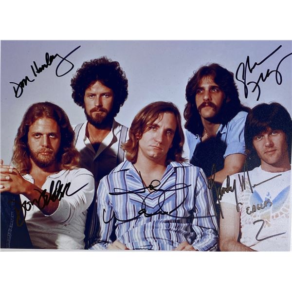 Autograph Signed Eagles Photo