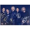 Image 1 : Autograph Signed Def Leppard Photo
