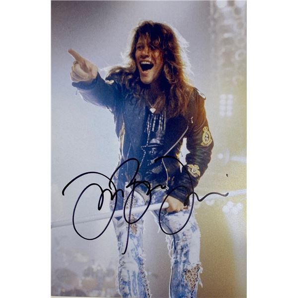 Autograph Signed Bon Jovi Photo