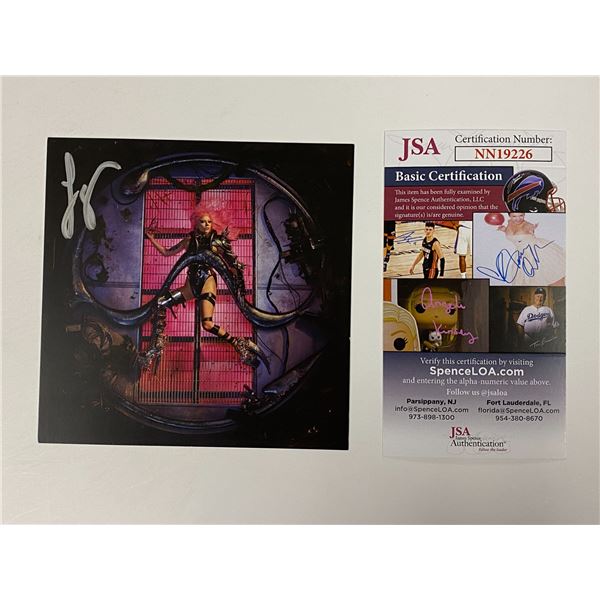 Autograph Lady Gaga offical card