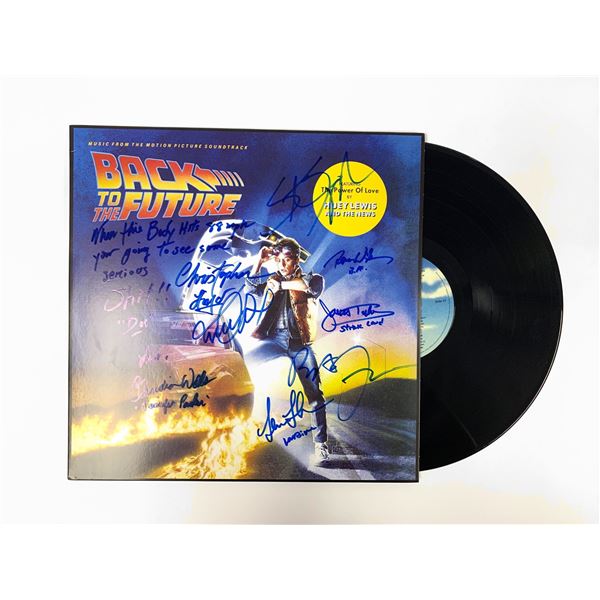 Autograph Back to Future Vinyl