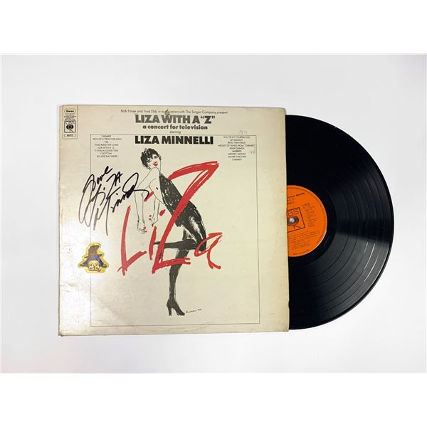 Autograph Liza Minnelli Vinyl