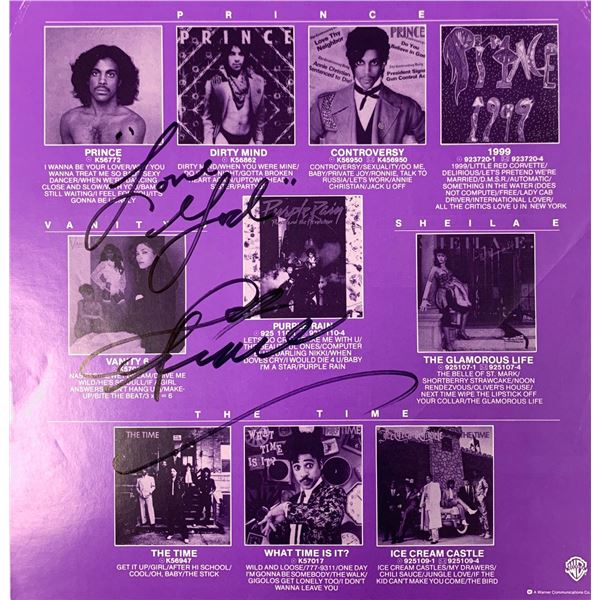 Autograph Prince Vinyl Leaflet