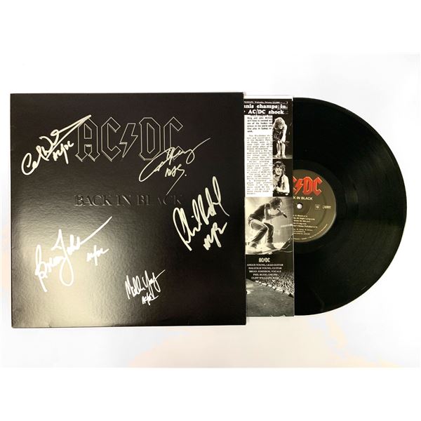 Autograph ACDC Back In Black Vinyl