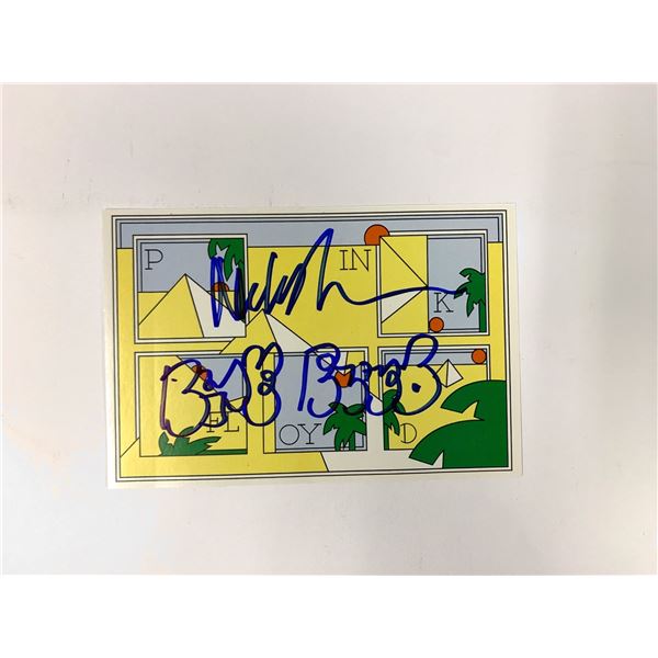 Autograph Pink Floyd Card