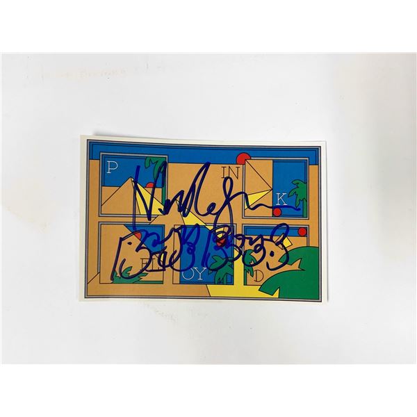 Autograph Pink Floyd Card