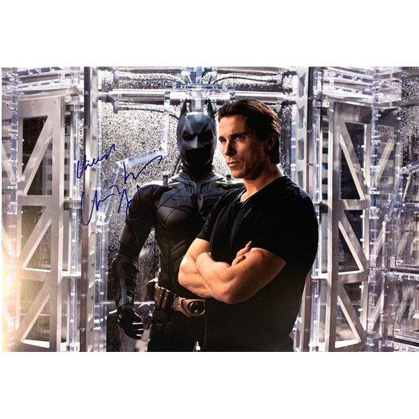 Autograph Christian Bale photo