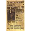 Image 1 : Autograph Harry Potter Newspaper Poster