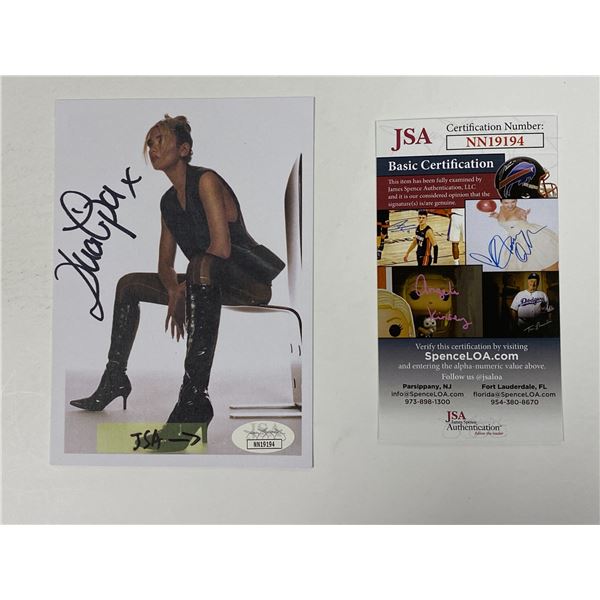 Autograph Dua Lipa Card