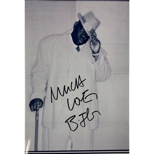 Autograph Notorious B.I.G. Photo