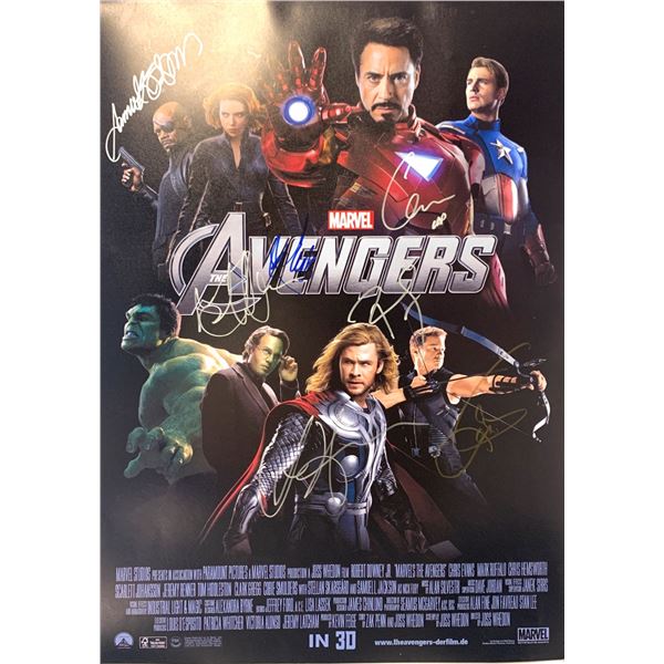 Autograph Avengers Photo