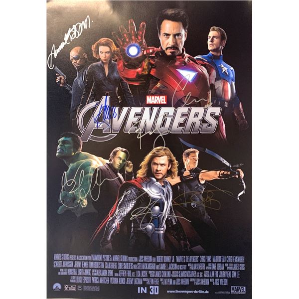 Autograph Avengers Photo