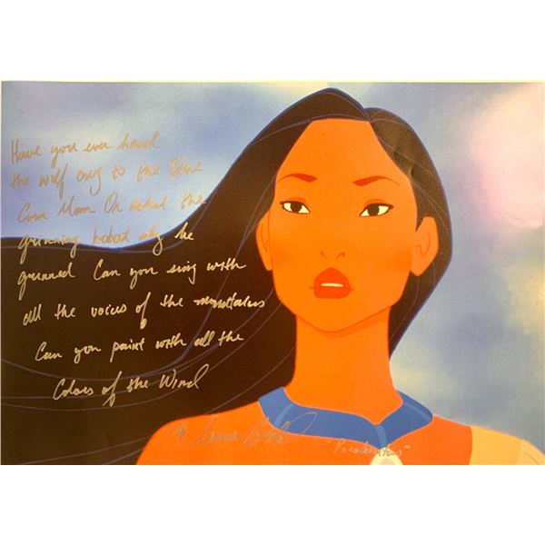 Autograph Pocahontas Photo