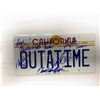 Image 1 : Autograph Back to Future Carplate