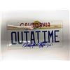 Image 1 : Autograph Back to Future Carplate