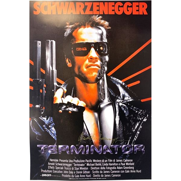 Autograph Terminator Poster