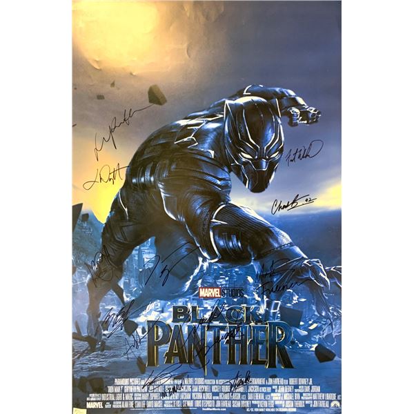 Autograph Black Panther Poster