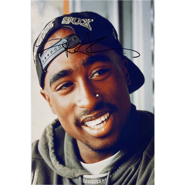 Autograph Tupac Photo