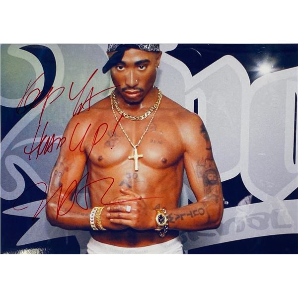 Autograph Tupac Photo