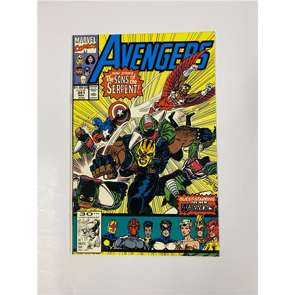 Avengers 341 Vintage Comic Book