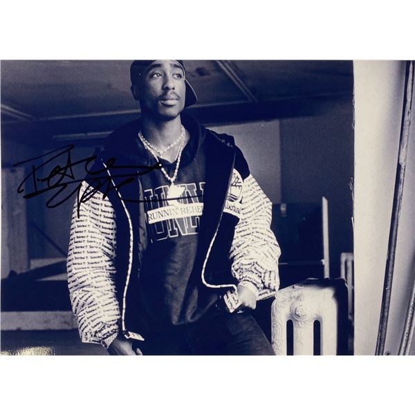 Autograph Tupac Photo