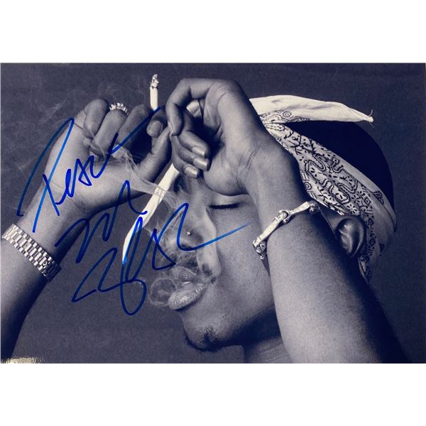 Autograph Tupac Photo