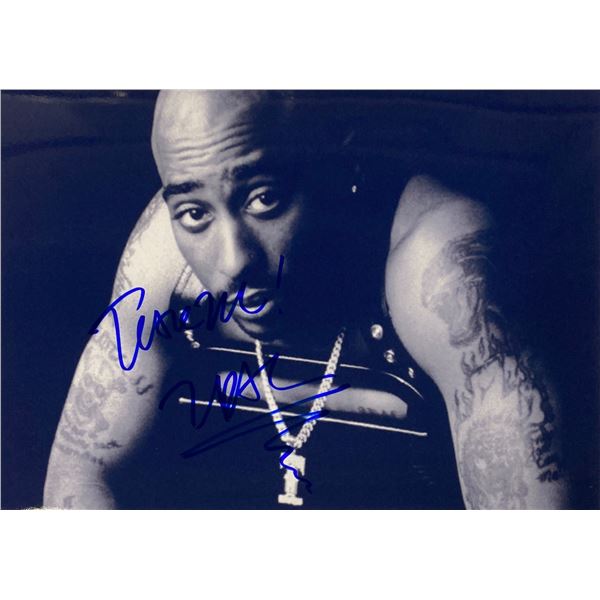 Autograph Tupac Photo