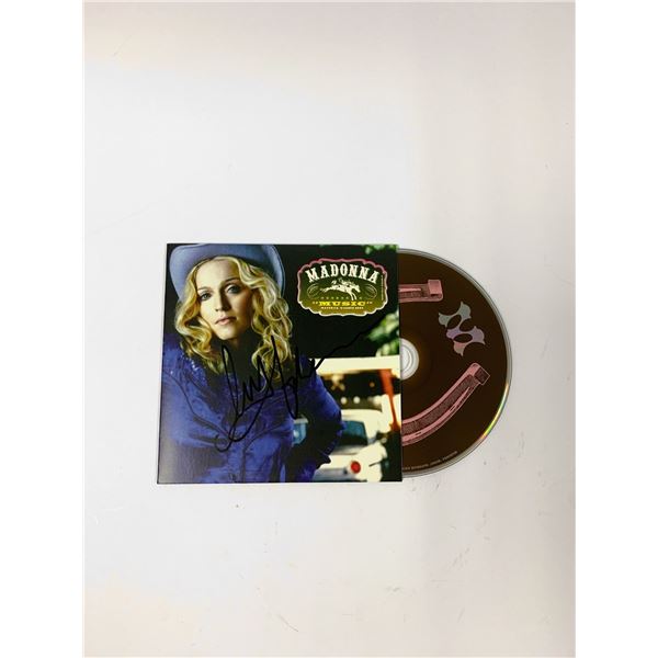 Autograph Madonna CD Album