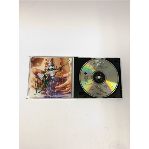 Autograph Madonna CD Album