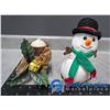 Image 9 : Candy Dishes, Snowmen, & Santa Decor