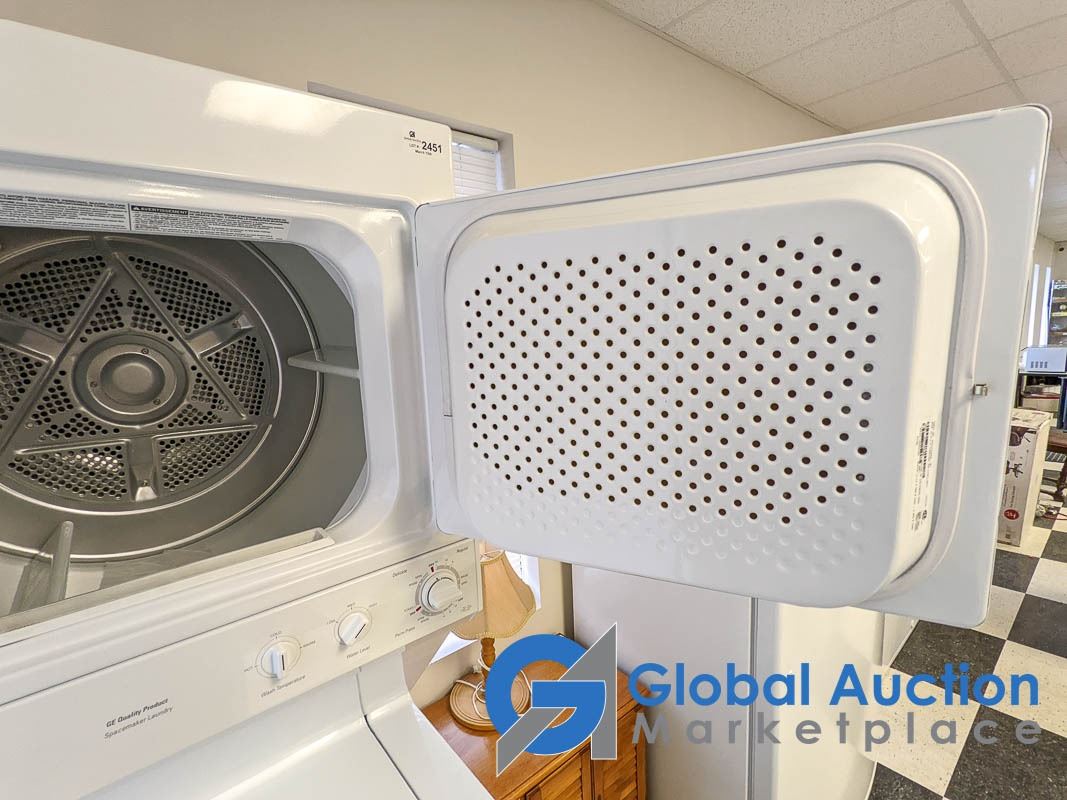 **GE SpaceSaver Stackable Washer/Dryer Combo - Working
