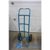 Image 1 : Blue Moving Dolly w/Pnumatic Rubber Tires