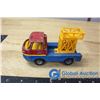 Image 14 : ERTL, Corgi, John DeereToy Tractors and Wooden Train Whistle