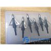 Image 2 : NIB Broad Head 6pk Hunting Arrow Tips